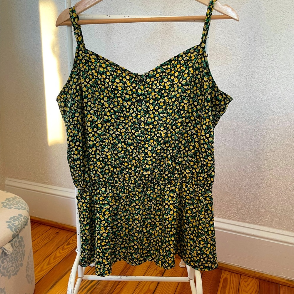 X Large Gibson Floral Top
